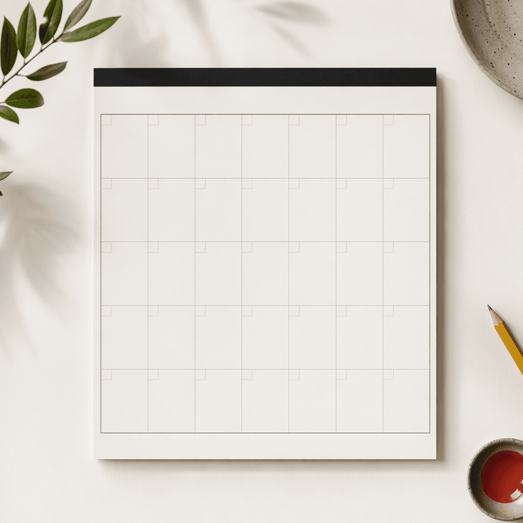 Monthly Wall Planner — view 1