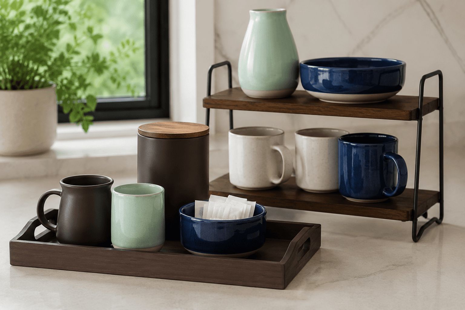 Trays & Risers